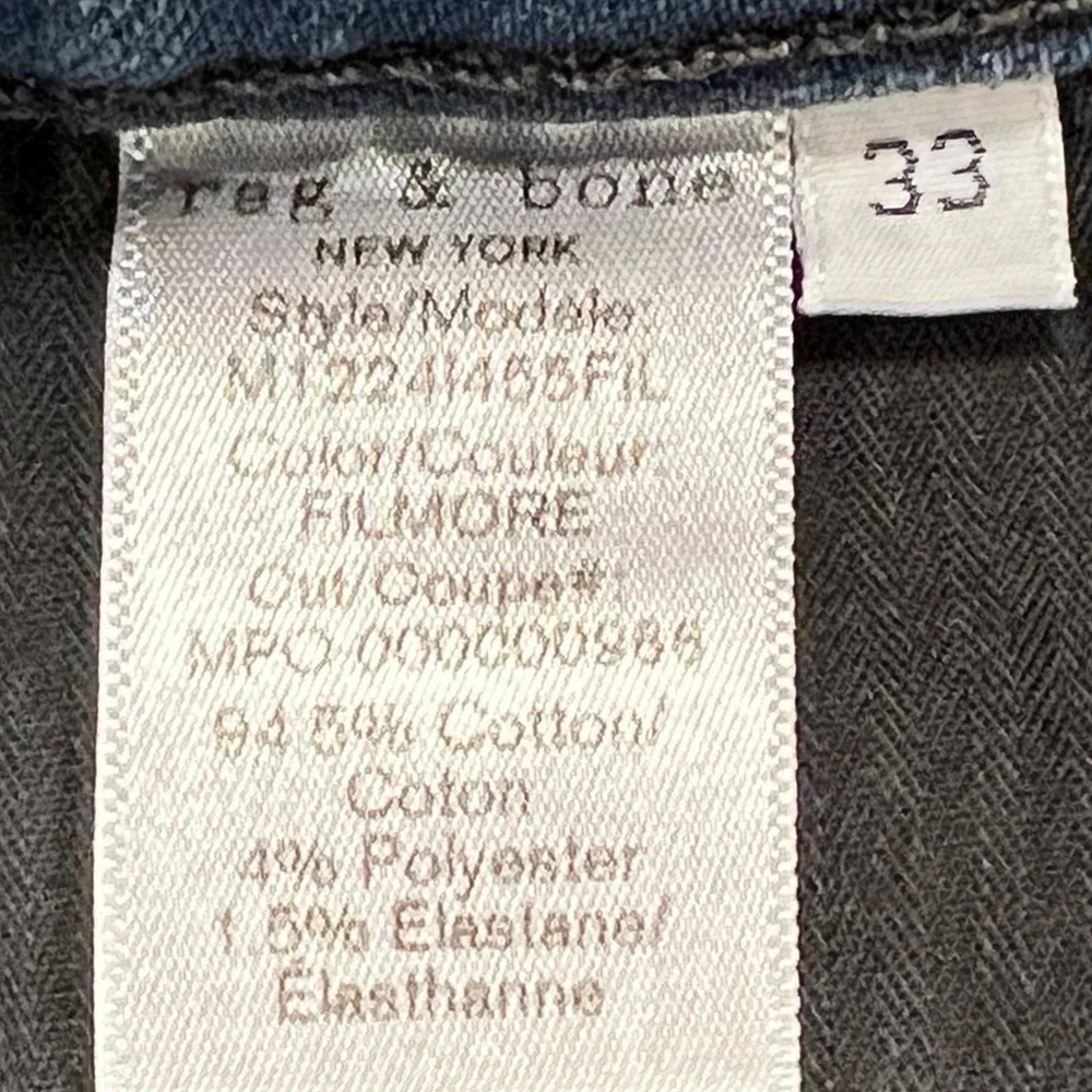 Rag & Bone Dad Jean Shorts Sz 33
